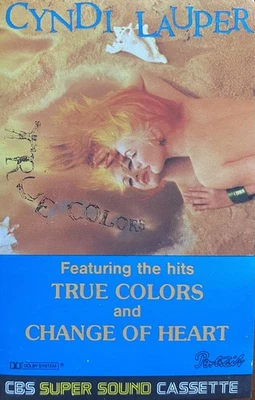 Cyndi Lauper True Colors Australian Cassette - Image 1 of 4