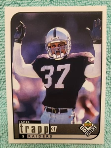 1998 UD CHOICE JAMES TRAPP #133 OAKLAND RAIDERS  - Bild 1 von 4