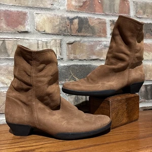 Arche braune Wildleder Slipper Stiefelette Größe 6 / 37 - Bild 1 von 7