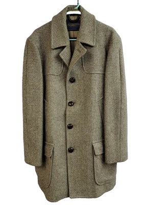 Pendleton Brown Tweed 100% Virgin Wool Mens Size 44 Coat - Image 1 of 4