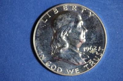 Estate Find 1962 - PROOF Franklin Half Dollar!! #N07420 - Image 1 of 2