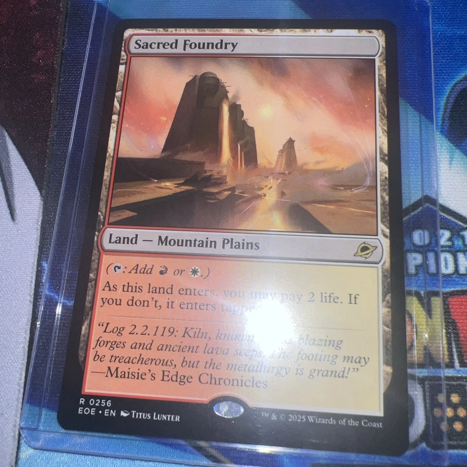 1x Sacred Foundry - Edge of Eternities - NM - MTG - Imagem 1 de 1