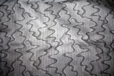 GRAY ON GRAY VERTICAL WAVES BY JINNY BEYER  - 100% COTTON FABRIC - Image 1 of 4