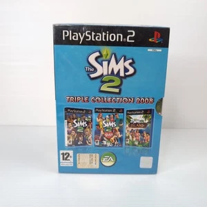 The Sims 2 Triple Collection Cofanetto NUOVO SIGILLATO ITALIANO Sony PS2 - Picture 1 of 7