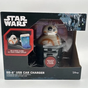 Chargeur voiture USB Disney Star Wars BB-8 avec 2 ports de charge USB ThinkGeek - Neuf dans sa boîte - Photo 1 sur 2