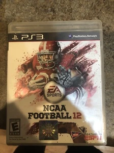 NCAA Football 12 (PlayStation 3 PS3) Videospiel komplett mit Handbuch GETESTET - Bild 1 von 4