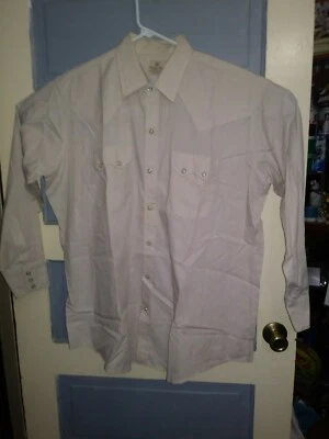 Camisa Dee Cee Marca Western Wear Perla Botón a Presión LS Sin Talla (XL?) Q10 Foto 1 de 4