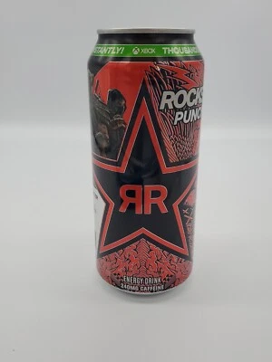 Lata de bebida energética Rockstar Punched 2022 The Elder Scrolls en línea XBOX promoción vacía Foto 1 de 4