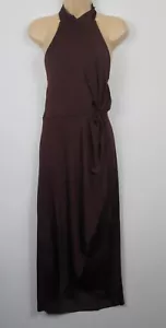 Ted Baker Betyel Wine Halter Neck BodyCon Midi dress Size 0 - 5 New RRP £135.00 - Picture 1 of 11