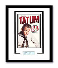 Hail, Caesar! Channing Tatum Autographed Signed 11x14 Framed Poster Photo ACOA