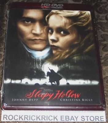 SLEEPY HOLLOW HD DVD JOHNNY DEPP, CHRISTINA RICCI BRAND NEW SEALED - Image 1 of 2