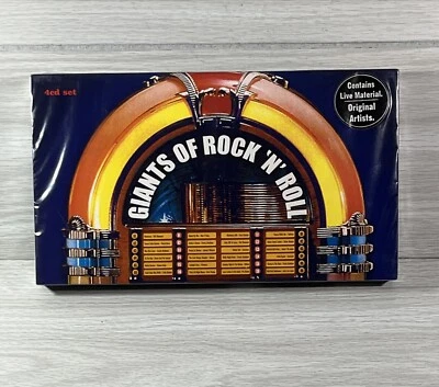 4 CD Box Set: Giants of Rock 'N' Roll (Complete with All CD's and Cases) Sealed - Image 1 of 3