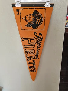 PITTSBURGH PIRATES BASEBALL FELT PENNANT 12X30 MLB 4/21/24 - Picture 1 of 3
