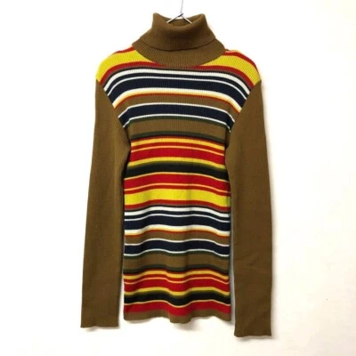 Dolce & Gabbana вязаный в полоску свитер водолазка топы многоцветный женский размер 32/46 - Изображение 1 из 4