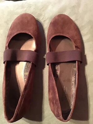 Zapato de gamuza Sonoma, Maryjane con correas, marrón, talla 9, ligeramente usado Foto 1 de 2