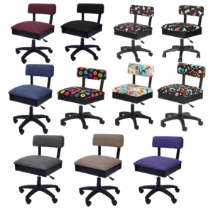 Arrow Sewing Height Adjustable Hydraulic Sewing and Quilting Chair - Picture 1 of 13