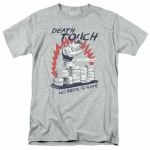 Bloodsport Death Touch T Shirt Mens Licensed Classic Movie Tee Sport Gray - Picture 1 of 2