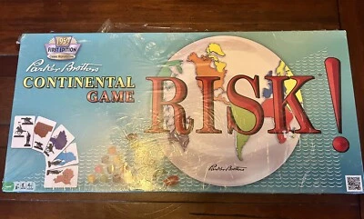 2008 Parker Brothers Inc Risk Continental Game Family Game Vintage NEW SEALED - Image 1 of 4