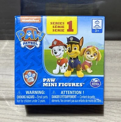 Mini figuras Paw Patrol Paw serie 1 cachorro individual - Chase, Ryder, Everest??? Foto 1 de 3