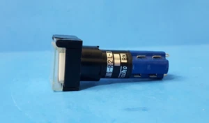 1 pc-PUSH BUTTON SWITCH, 2 Pole, K16-R2L-X, Taiko, 250VAC/5A, MAINTAINED, W/LAMP - Picture 1 of 5
