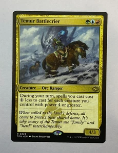 MTG - Temur Battlecrier - NM - Tarkir: Dragonstorm - Bild 1 von 2