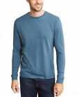 Club Room Men's Long Sleeve T-Shirt in Fresh Linen Blue Size Small NWT