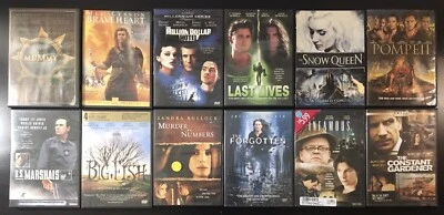 14 Movies on 12 DVD Action Thriller Drama Fantasy Mystery Crime Sci-Fi Lot #2 - Image 1 of 4