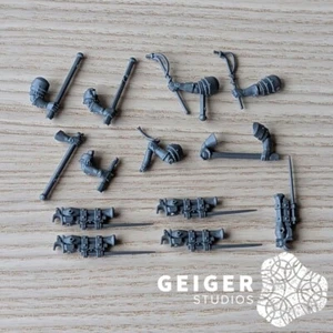 Warhammer Cities of Sigmar Bits | Freeguild Fusiliers | Fusil Cannon Arm Set (B) - Picture 1 of 1