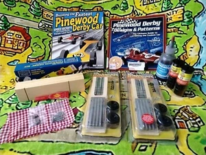 PINEWOOD DERBY Pinecar P3935, Cub Scout Derby 17006, Wheels Books Graphite DEAL! - Picture 1 of 12
