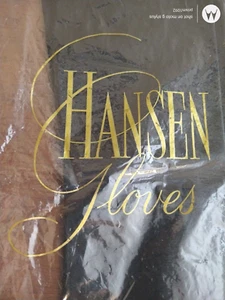 Vintage HANSEN Women's Analon 15'' Long Gloves Black sz 7 - Picture 1 of 12