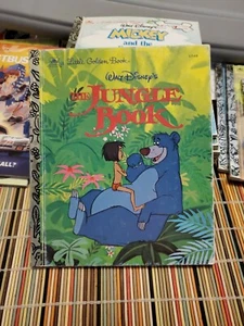 1993 Walt Disney's The Jungle Book Little Golden Book Gb14 - Imagen 1 de 3