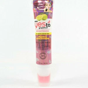 Yes To Grapefruit Brightening Vitamin C Glow Boosting Unicorn Peel Off Mask 2 oz - Picture 1 of 4