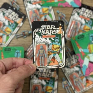 Star Wars Micro Vintage: [CARDED] Boba Fett Holiday Special Limited Edition - Picture 1 of 3
