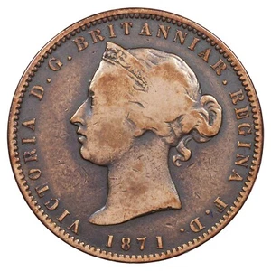 Jersey - 1/13 Shilling 1871 Victoria - Bronze - KM.5 - British Coin - Picture 1 of 2