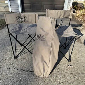 Easy Chair - Ford Explorer Folding Camping Chairs With Bag - Good Used Condition - Picture 1 of 5