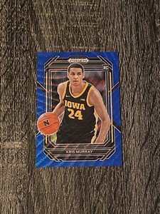 2023 Prizm Draft Picks Kris Murray Blue Wave Prizm RC #49 (#’d/249)