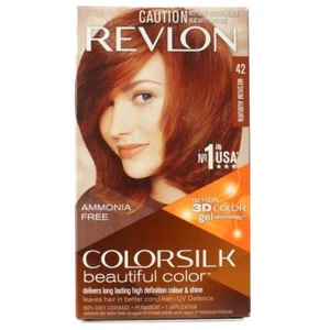 Revlon COLORSILK Permanent Hair Color | 42 Medium Auburn 3D Gel High Definition - Picture 1 of 2