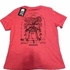 Women's V-neck T-Shirt L Patriot Military Grunt Liberty  1776 NWT RED HOWITZER