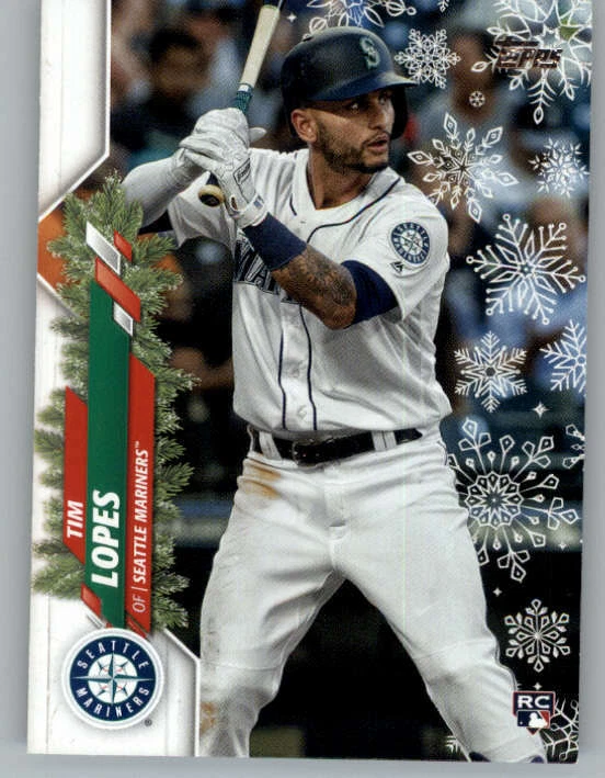 2020 Topps Walmart Holiday #HW15 Tim Lopes RC (ref 146725) - Image 1 of 2