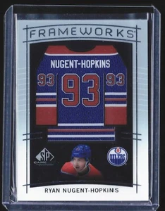 2024-25 SP Game Used Frameworks Ryan Nugent-Hopkins Auto Patch #F-RN - Edmonton - Picture 1 of 3