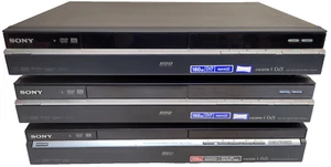 Reproductores de DVD Sony RDR-HXD890 RDR-HXD770 X 3 unidades negro potencia probada solamente - Imagen 1 de 10