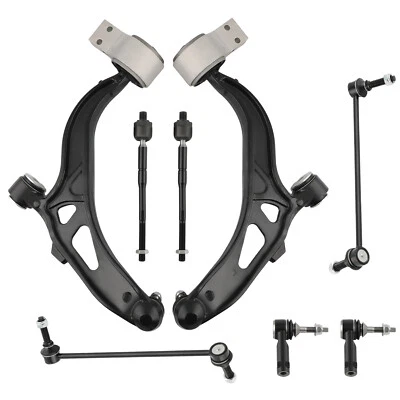 8pcs Front Lower Control Arms Ball Joints Tie Rods Sway For Ford Explorer 11-19 - Image 1 of 4