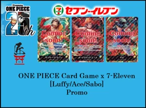Juego de cartas One Piece [7-Eleven] Juego de cartas promocionales de 3 hermanos - Imagen 1 de 5
