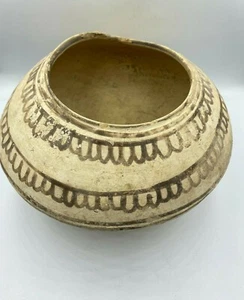 Antigua olla de arcilla de terracota del valle del Indo Harappan Mehrgah - Imagen 1 de 11