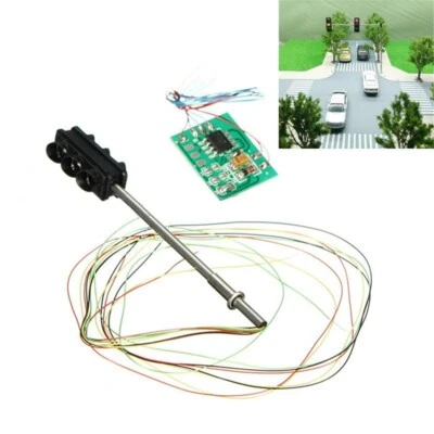 HO/OO Buildings Model Traffic Light Display Supplies Signal Train Layout UK HOT - Image 1 of 4