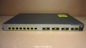 CISCO WS-CE500G-12TC V02 500G 12-Port Gigabit Switch 10/100/1000 + 4x SFP Ports - Afbeelding 1 van 3