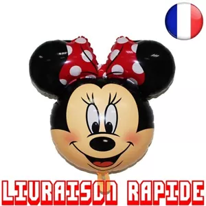 Minnie Mickey Mouse Tête Ballon Fête Anniversaire Mariage Baby Shower Enfants - Imagen 1 de 3