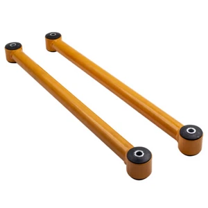 Pair Extended Adjust + 11mm Rear lower Trailing Arms for Nissan Patrol GQ GU - Picture 1 of 11