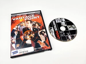 VANTAGE POINT (DVD, 2008, Widescreen) Dennis Quaid Sigourney Weaver BLOCKBUSTER - Imagen 1 de 10