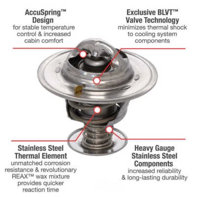Engine Coolant Thermostat fits 1989-1991 Peugeot 405  MOTORAD - Image 1 of 4